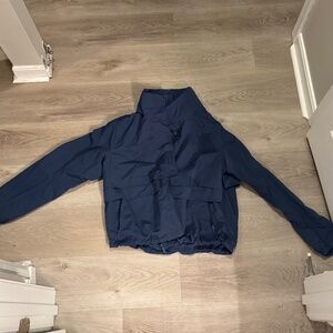 Lululemon Always Effortless Jacket Size 12- Blue Twill